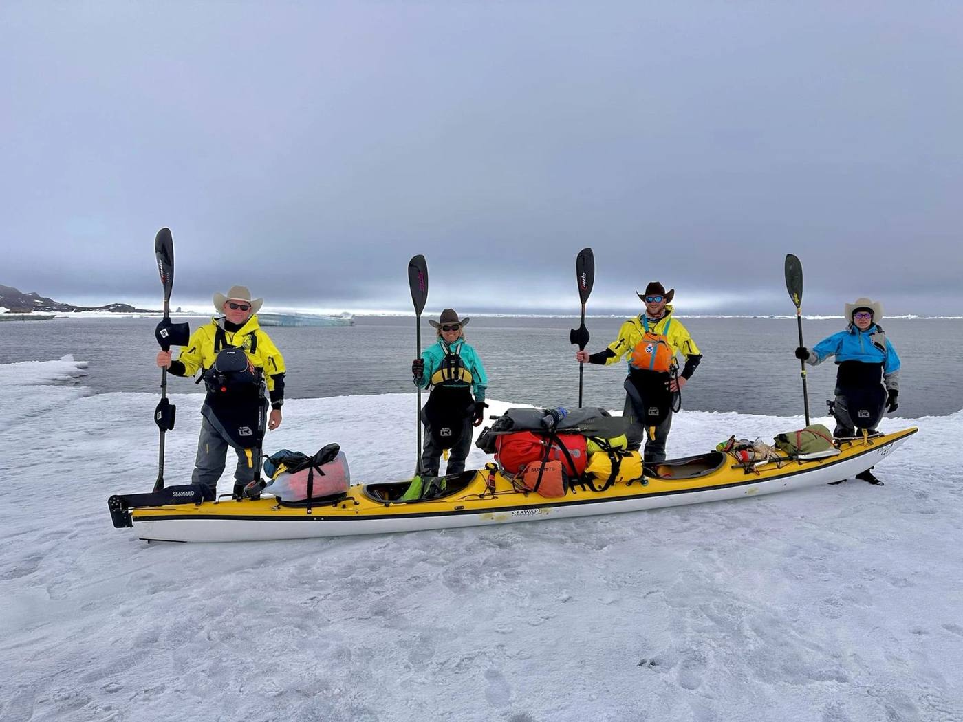 Setting off to kayak the Northwest Passage required a lot of resilience.