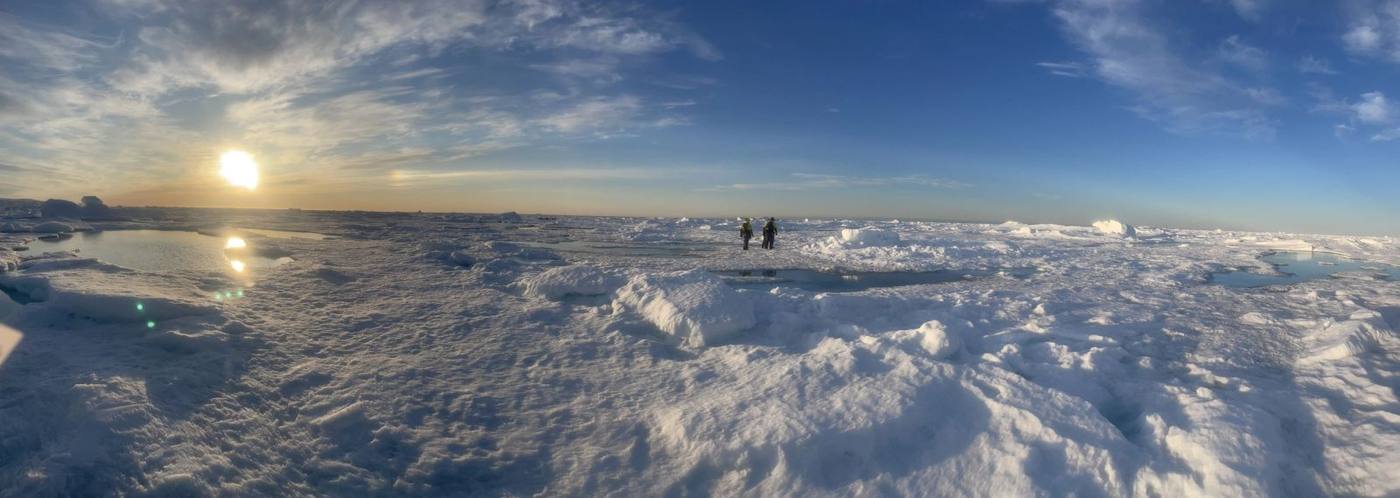 Stuck in the ice, desperately searching for a what out, we didn't just survive, we thrived. 