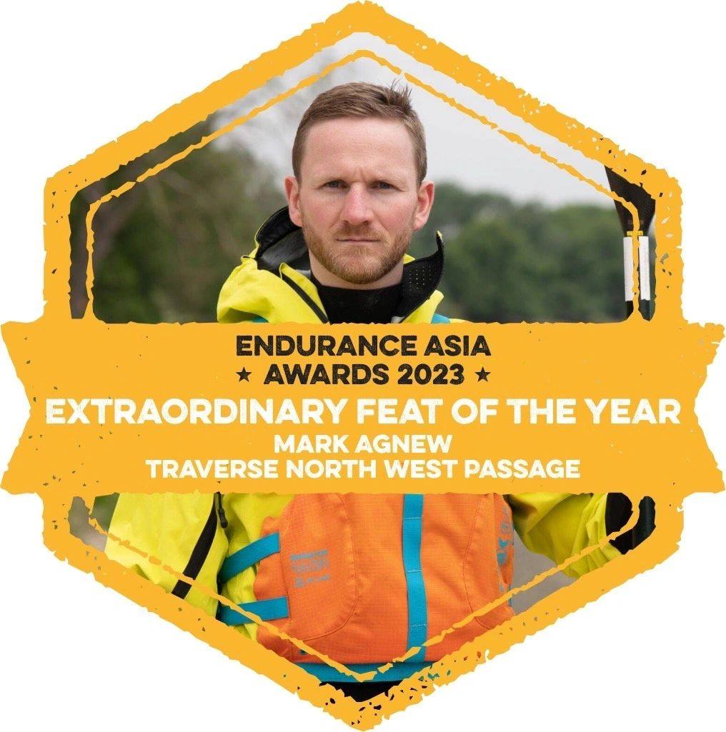 Endurance Asia's award means a great deal to me. 